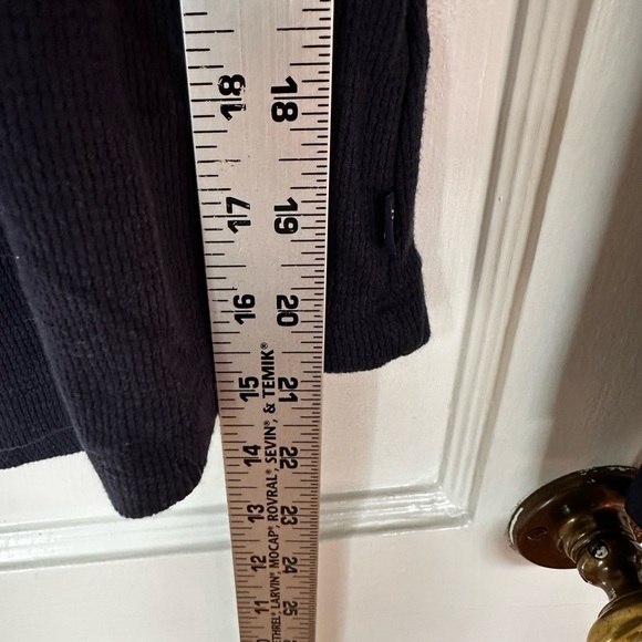 GAP Navy Long Sleeve Henley Top - Picture 4 of 5